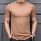 Semi-high Collar Sweaters