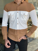 Special Design Bag Pocket Detailed Shirt