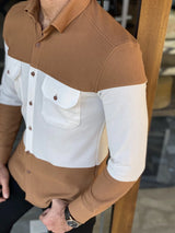 Special Design Bag Pocket Detailed Shirt