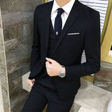 Luxury Men Suit (3Pcs/Set)