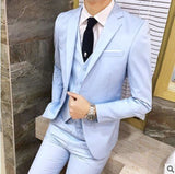 Luxury Men Suit (3Pcs/Set)
