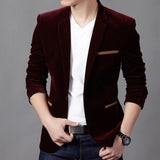Casual Corduroy Blazer