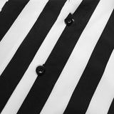Short Sleeve Shirt Stripes Pattern