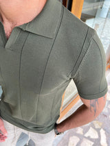 Slim Fit Polo Neck T-Shirt