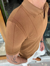 Slim Fit Polo Neck T-Shirt