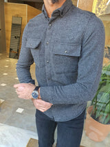 Pocket Pocket Slim Fit Lumberjack Shirt