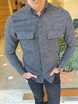 Pocket Pocket Slim Fit Lumberjack Shirt