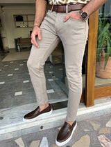 Slim Fit Jeans With Side Pockets