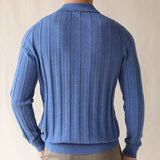 British Solid Color Slim Sweater
