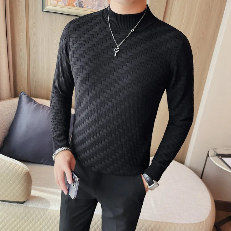 Casual Turtleneck High End Sweaters