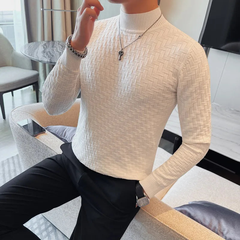 Casual Turtleneck High End Sweaters