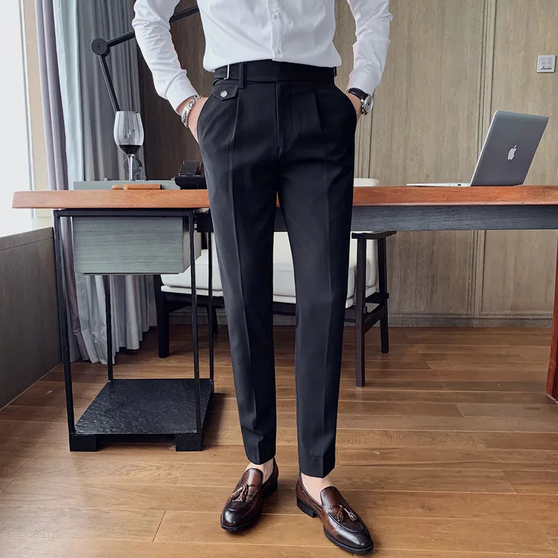 High Quality Slim Fit Business Suit Pants
