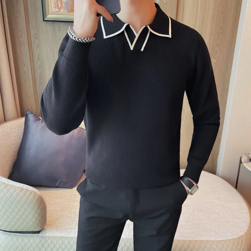 Slim Fit High Quality Knitted Sweaters