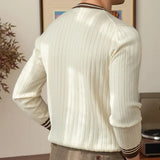 Casual Round Neck Knitted Sweater