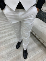 White Slim Fit Suit