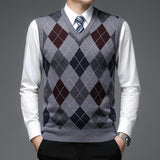 Argyle Pullover Sweater