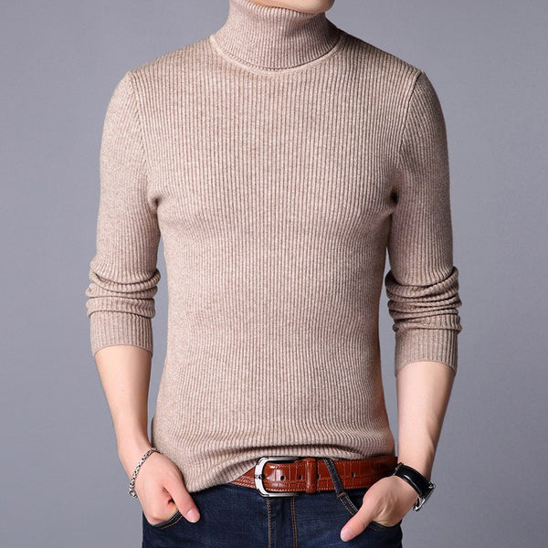 Knit Turtle-Neck Sweaters
