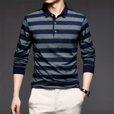 Striped Men Plain Polo Shirts