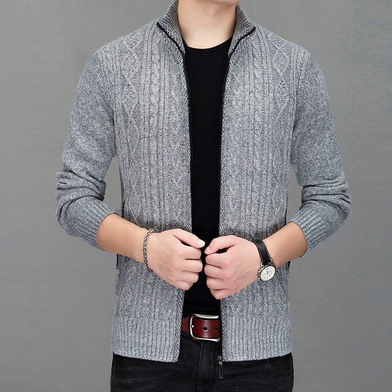 Slim Fit Knitted Jackets