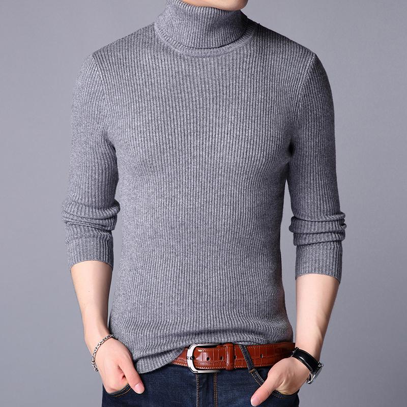 Knit Turtle-Neck Sweaters