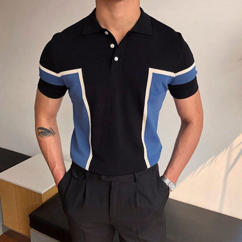 Knitwear Short Sleeve Polo Shirts