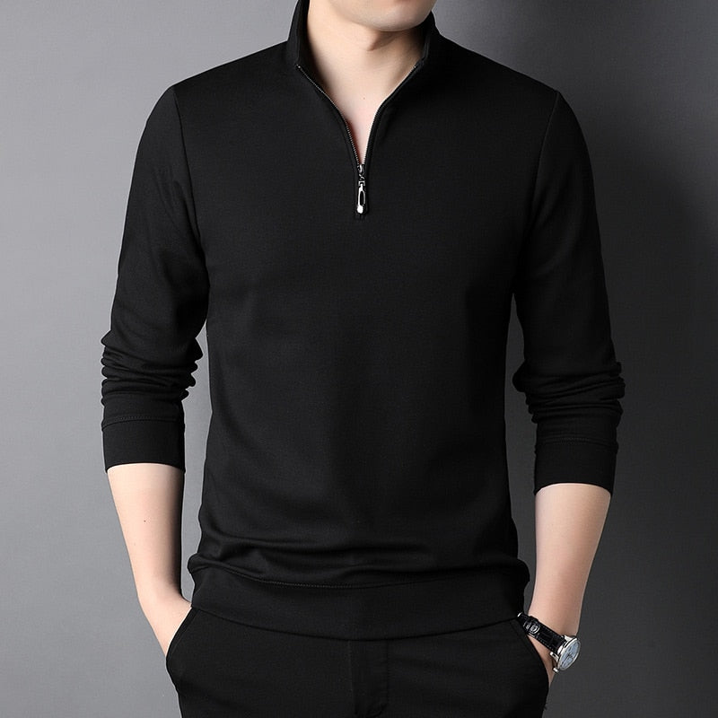 Luxury Zipper Polo Shirt – Menfromfashion