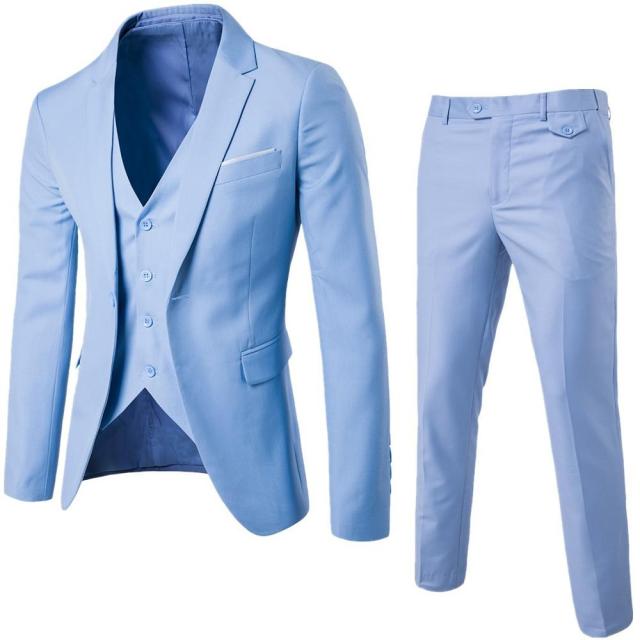 Formal Suit(Jacket+Pant+Vest)